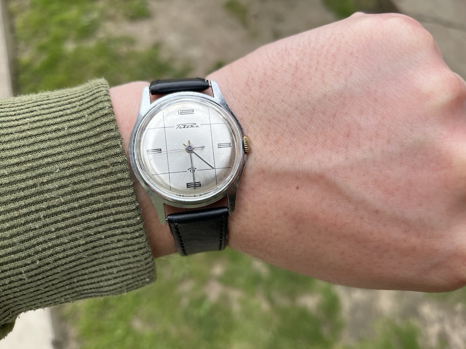Rare Vintage Raketa 2609A 21 Jewels Soviet Era USSR Mechanical Watch Serviced