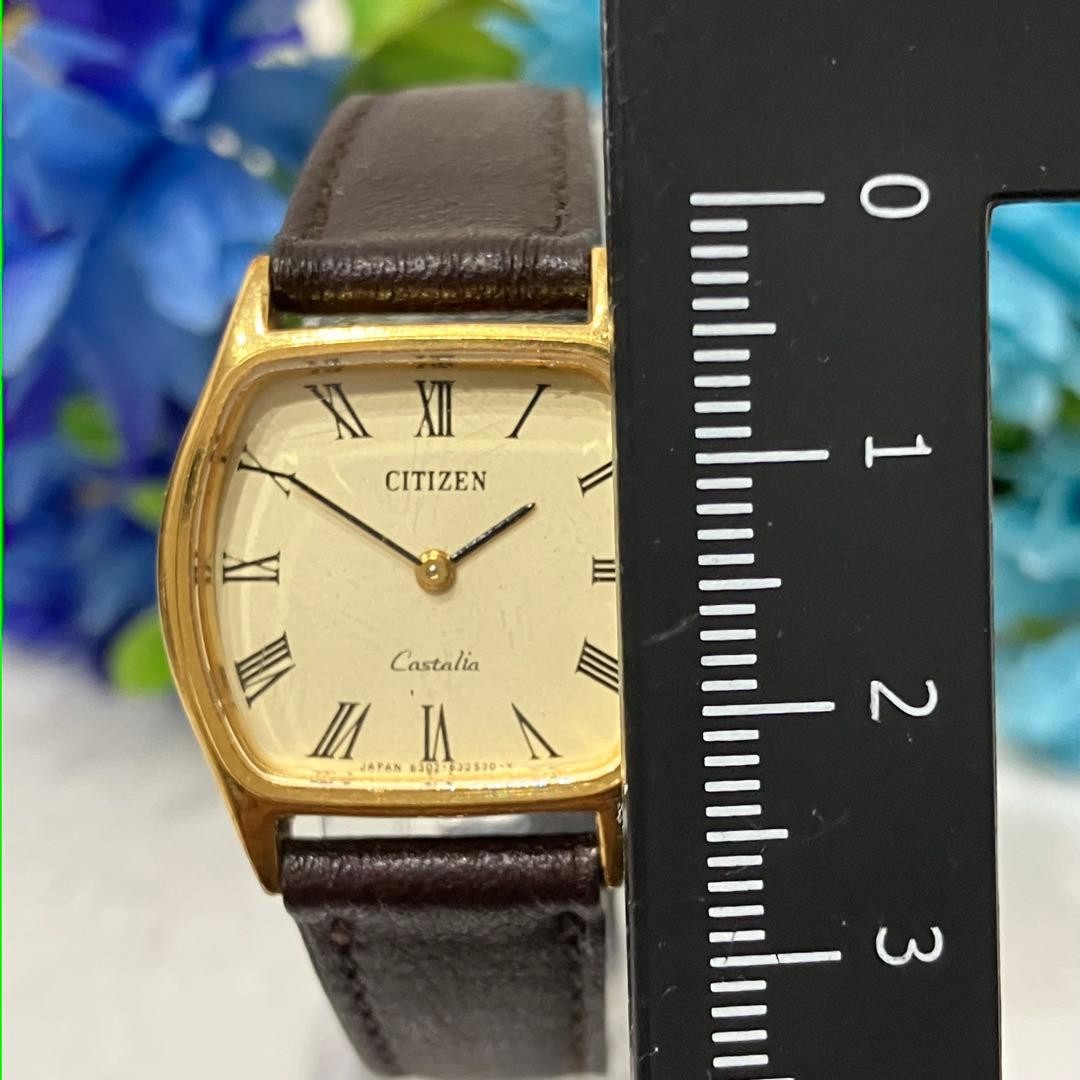 Vintage CITIZEN Castalia Roman Quartz Watch