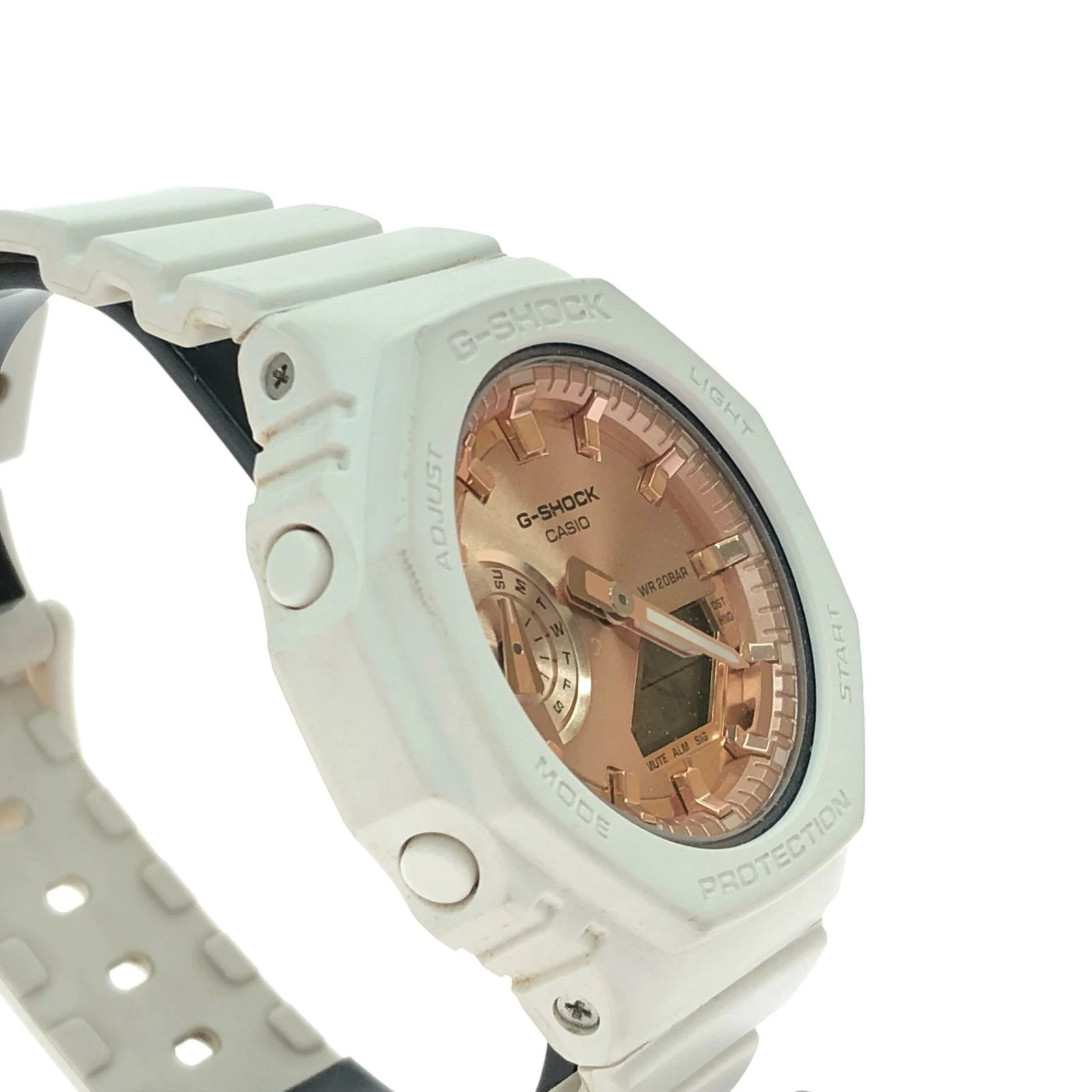 CASIO Ladies Watch Quartz Digital Analog Baby G Pink Gold Dial GMA S2100MD Rank