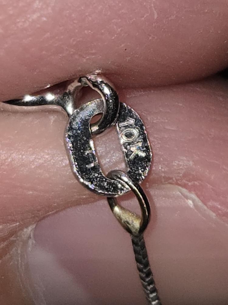 1OK W GOLD NACKLACE 3.42G SZ21 (VGS003283)