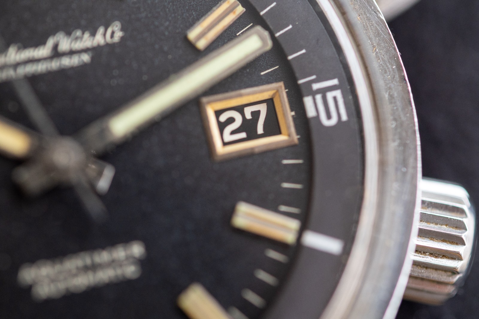 Vintage IWC Aquatimer Ref. 812 The True OG (All Original/Unpolished)