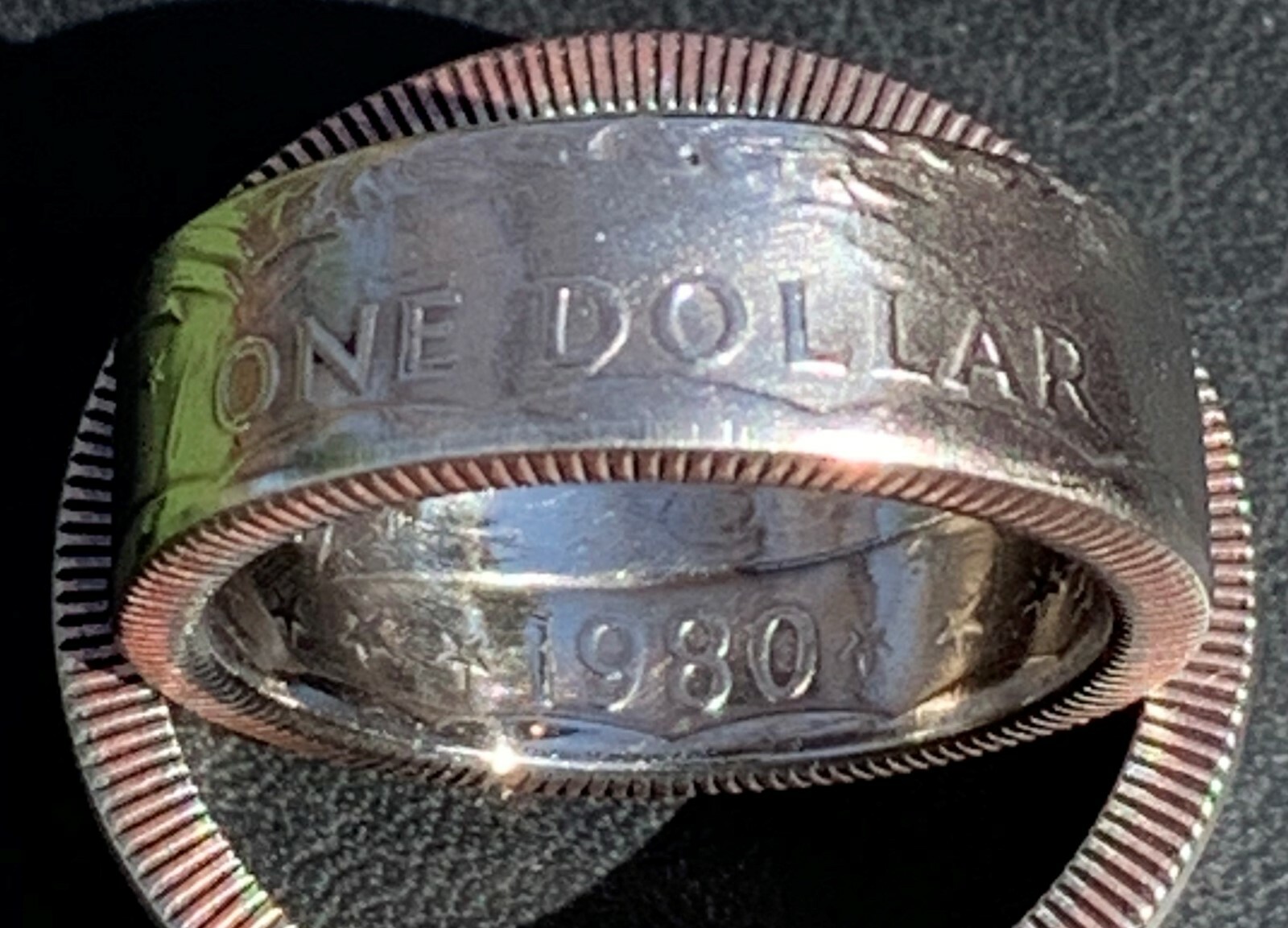 Susan B Anthony Dollar Coin Ring,1979,1980,1981,1999, Size 6-15, Free S&H
