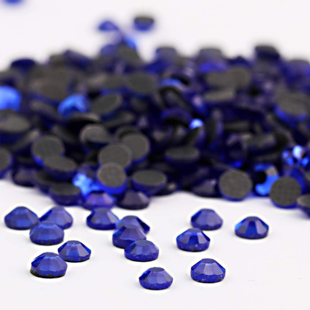 Crystal Hotfix Rhinestone,Machine Cut Stone 1440Pcs/Pkg (Sapphire,Ss20/5Mm)