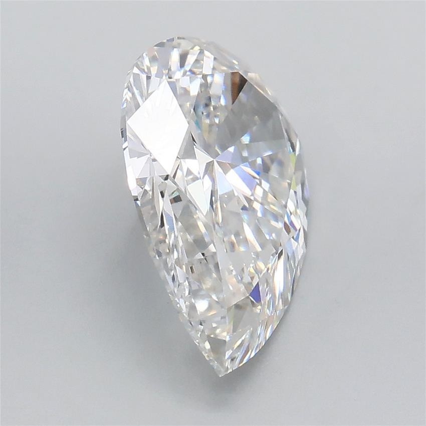 PEAR Shape 2.00 Carat IGI Certified Lab Grown CVD Diamond F Color VVS2 Clarity