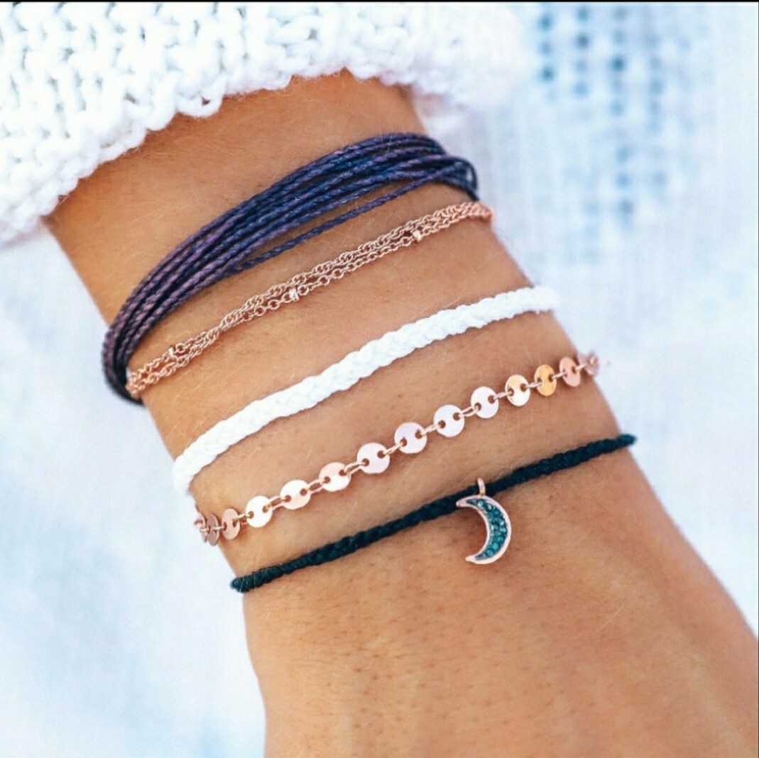 PURA VIDA OCTOBER 2020 LUNA PACK BRACELET CLUB MOON STICKER‼️SAME DAY FREE SHIP
