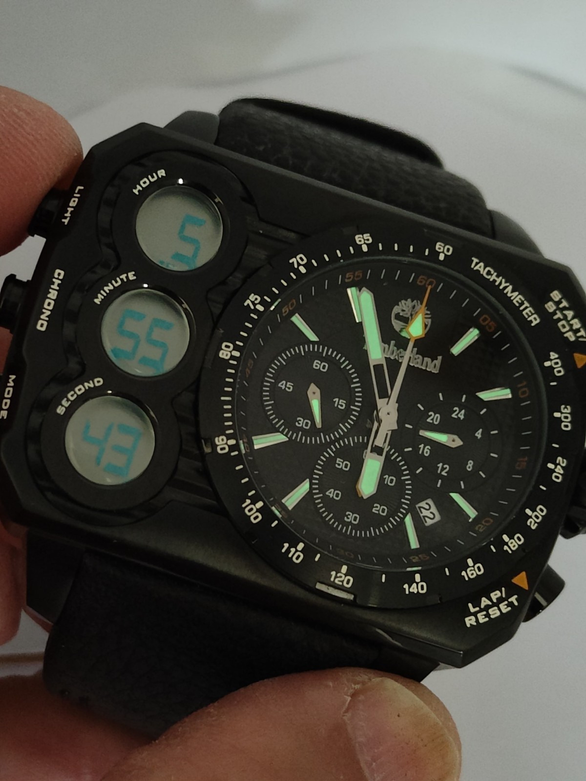 timberland mens ana-digi chronograph watch nos TBL.13673JSB/02
