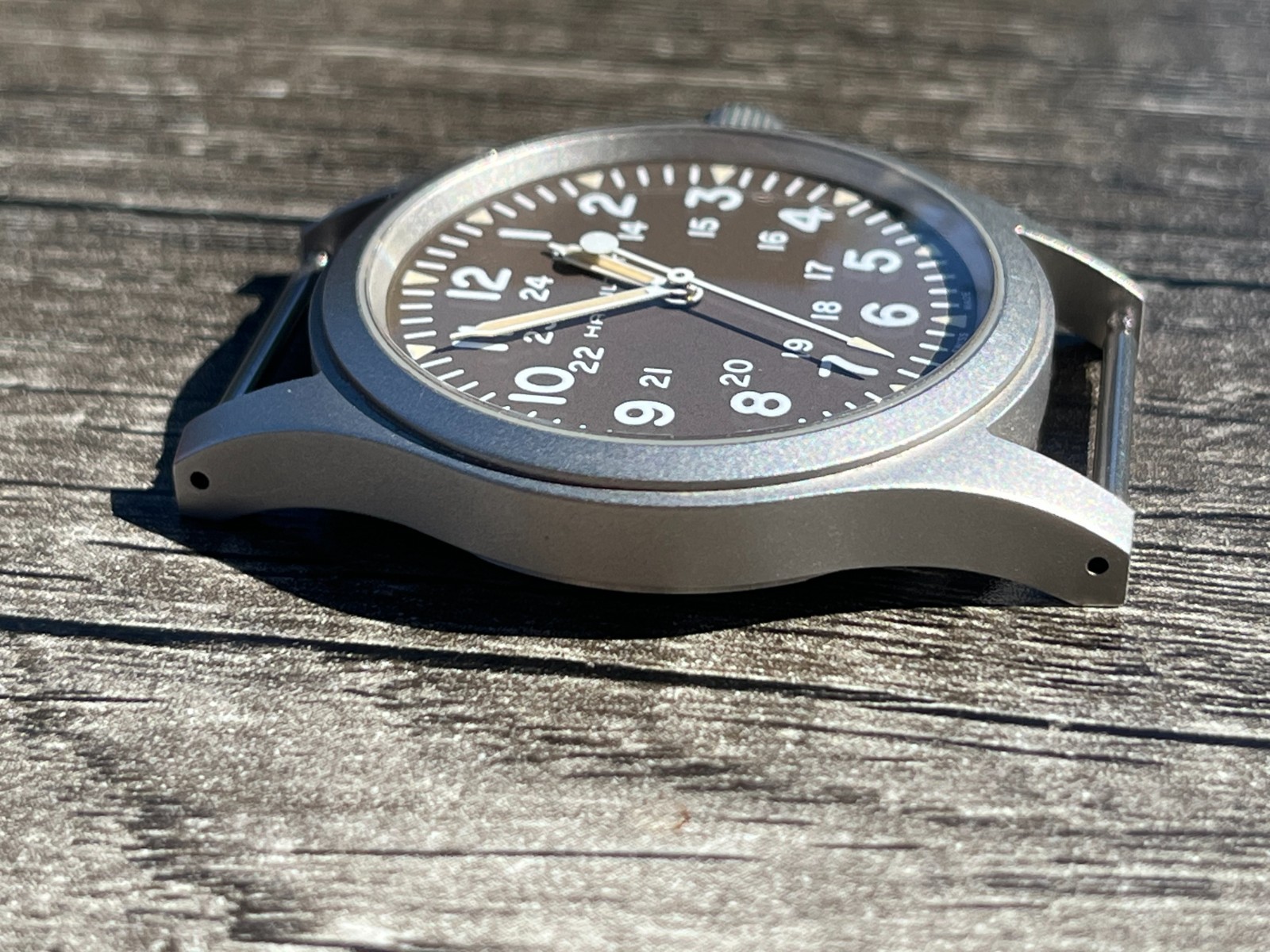 Hamilton Khaki Field Hand Wind Brown Dial 38mm H69439901