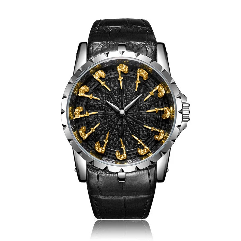 Men Watch Luxury Brand High End Middle Ancient Personality Classic Trend Waterpr