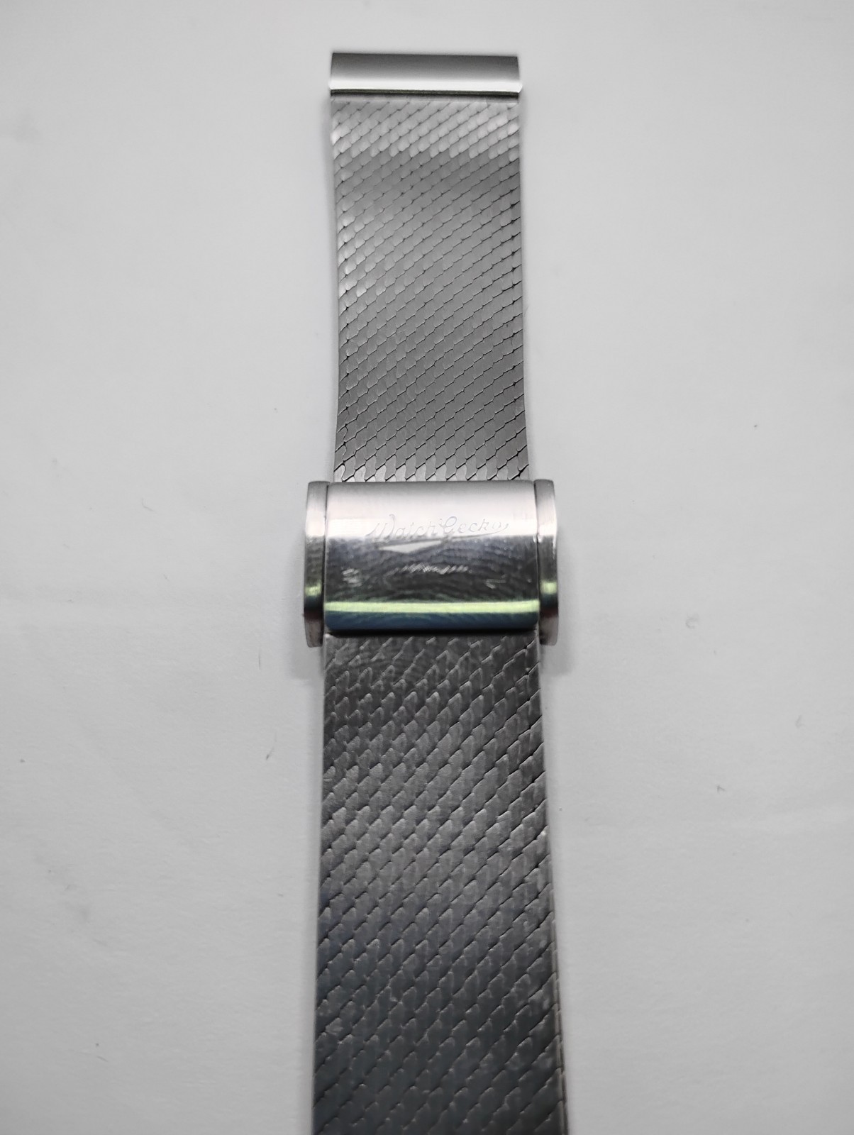 Watchgecko 19mm Milanese Mesh Watch Bracelet Yema Yachtingraf Superman Navygraf
