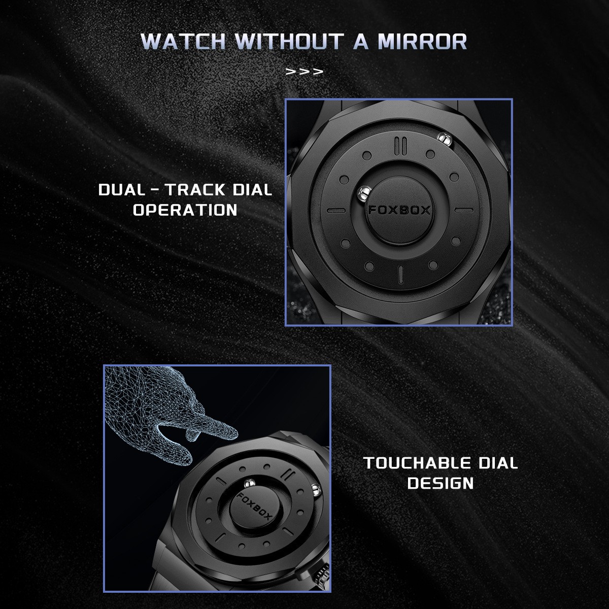 Creative Personality Magnetic Suspension Ball Quartz Watch