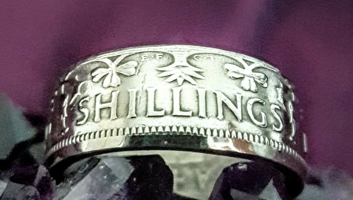 Coin Ring 1953 Coin Ring Size R but can be resized for free