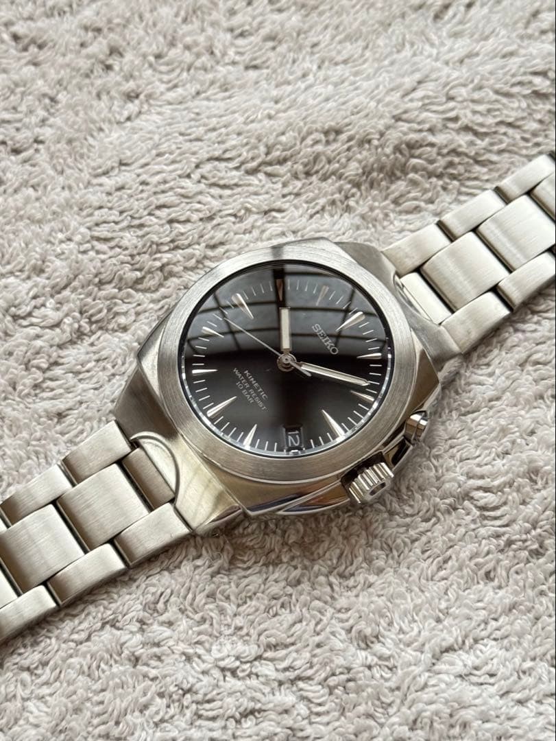 Excellent Condition Secondary Seiko SUS Three Hand Date AGS