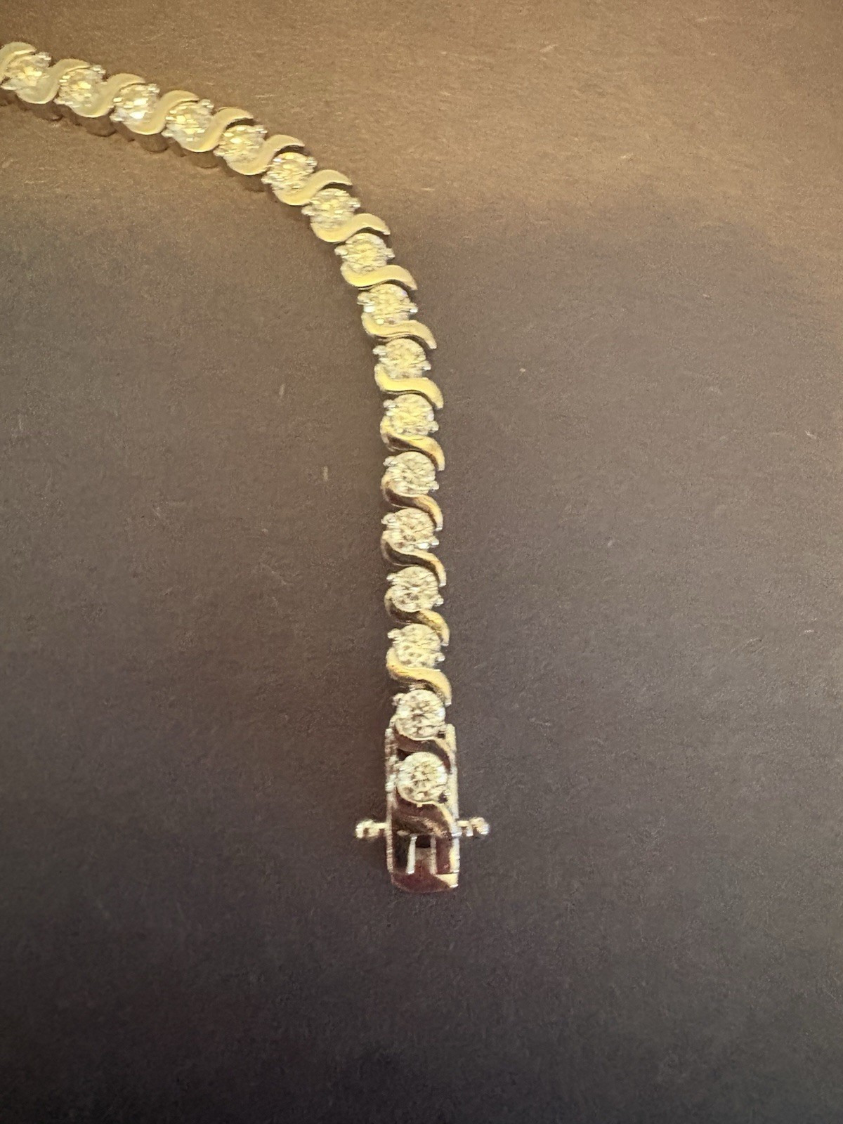 925 Sterling Silver Moissanite Tennis Bracelet 9.00 CTW Round Stones Sparkling