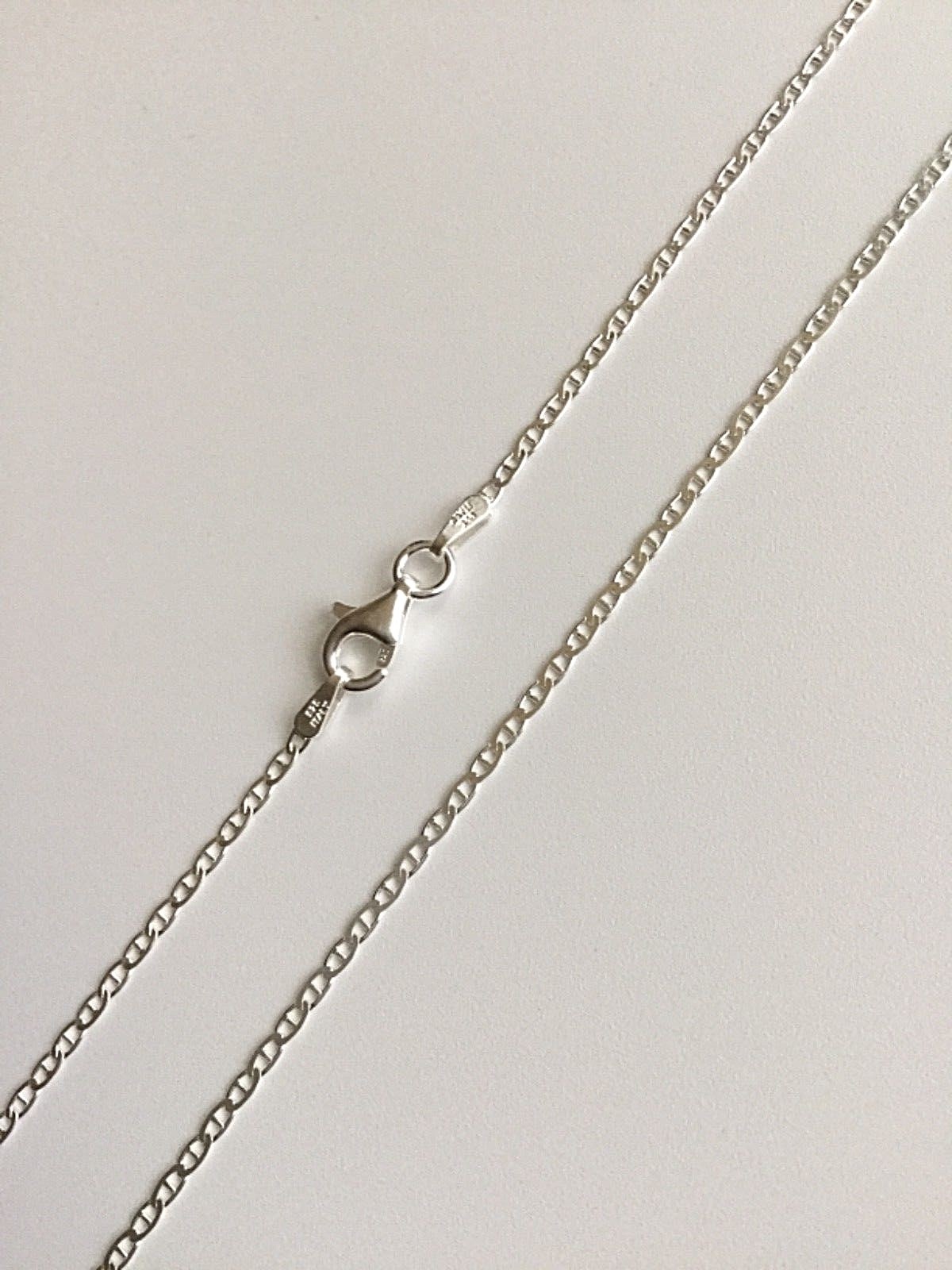 925 PLATA CADENA DE SAN JUDAS 22″ LARGO / SAINT JUDE NECKLACE 22” LONG – 30x8mm
