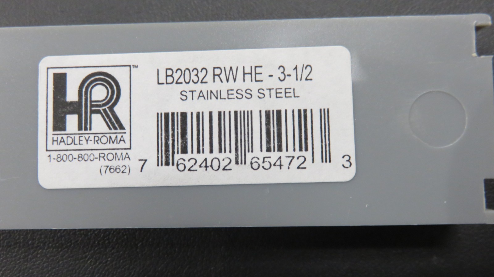 Hadley Roma LB2032W HE-3 1/2 Stainless Steel Watch Band