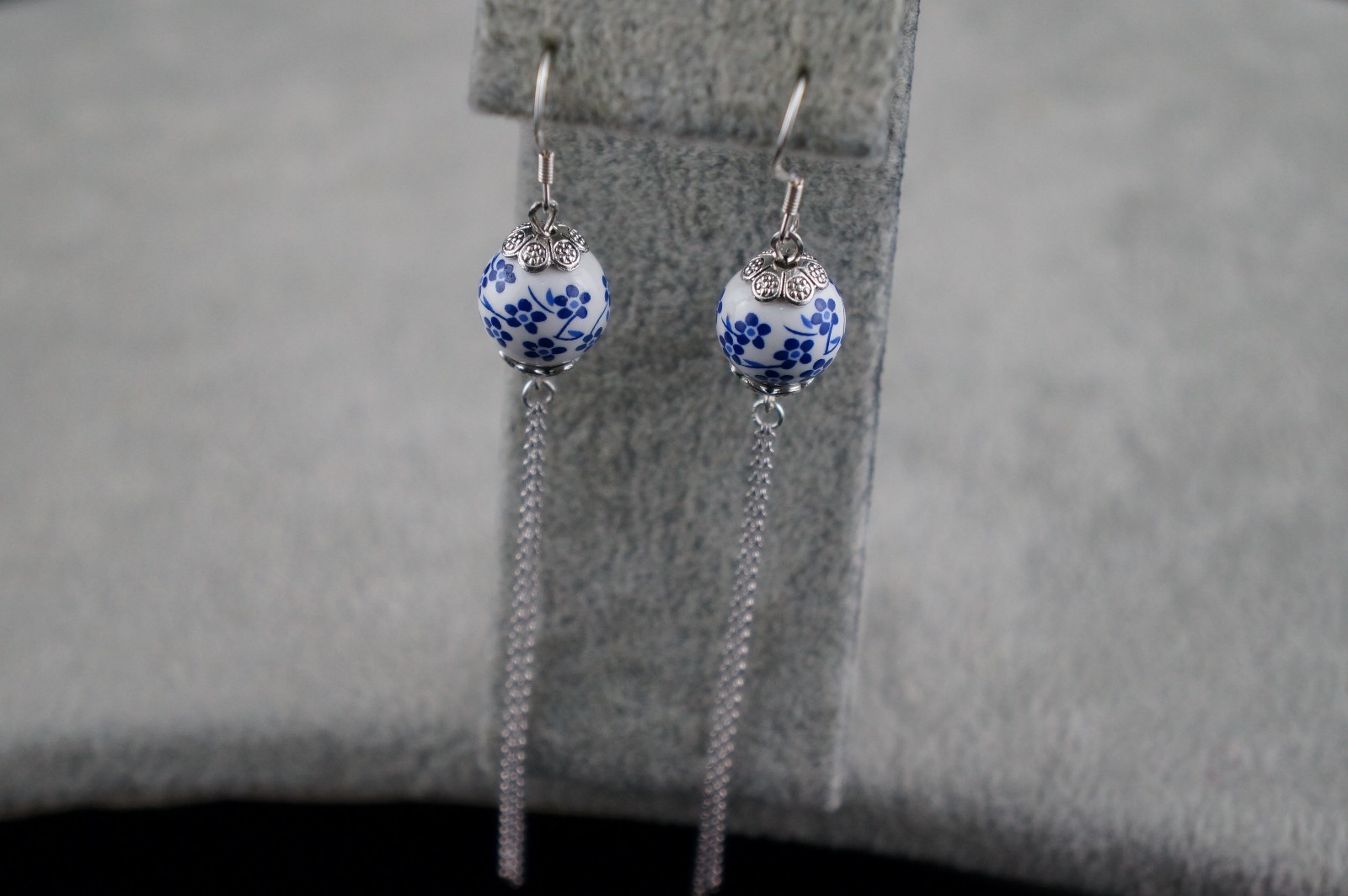 Dr. Pearl Dangle Earring with 925 Silver Hook