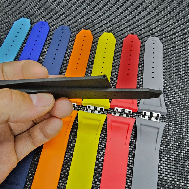 Fits HB Spirit of Big Bang 42mm 642 Series 30/22mm Rubber Watch Strap