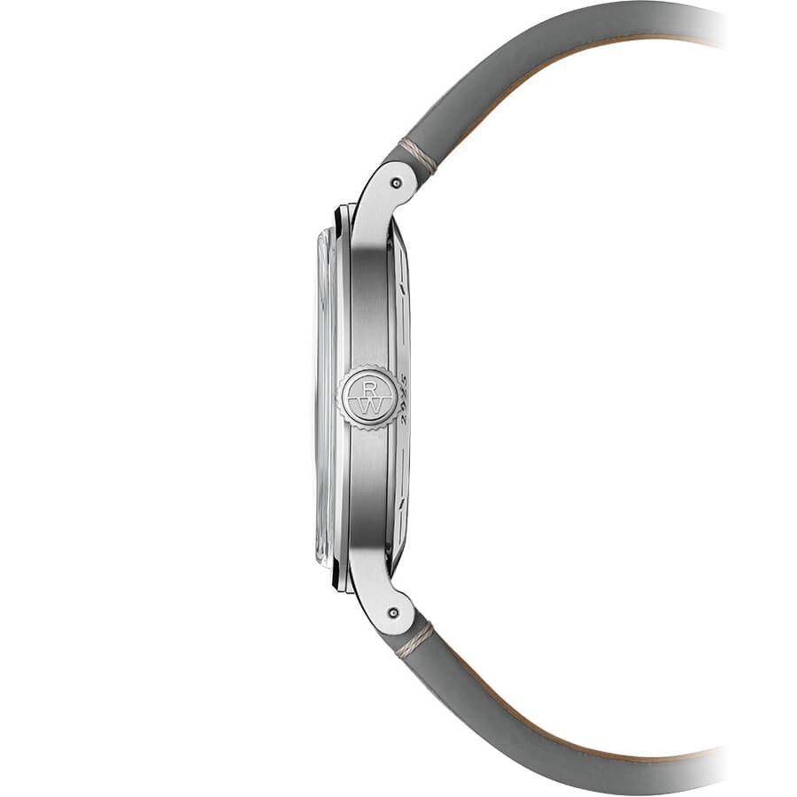 Raymond Weil Millesime Salmon Sector Dial Grey Leather Strap 2925-STC-80001