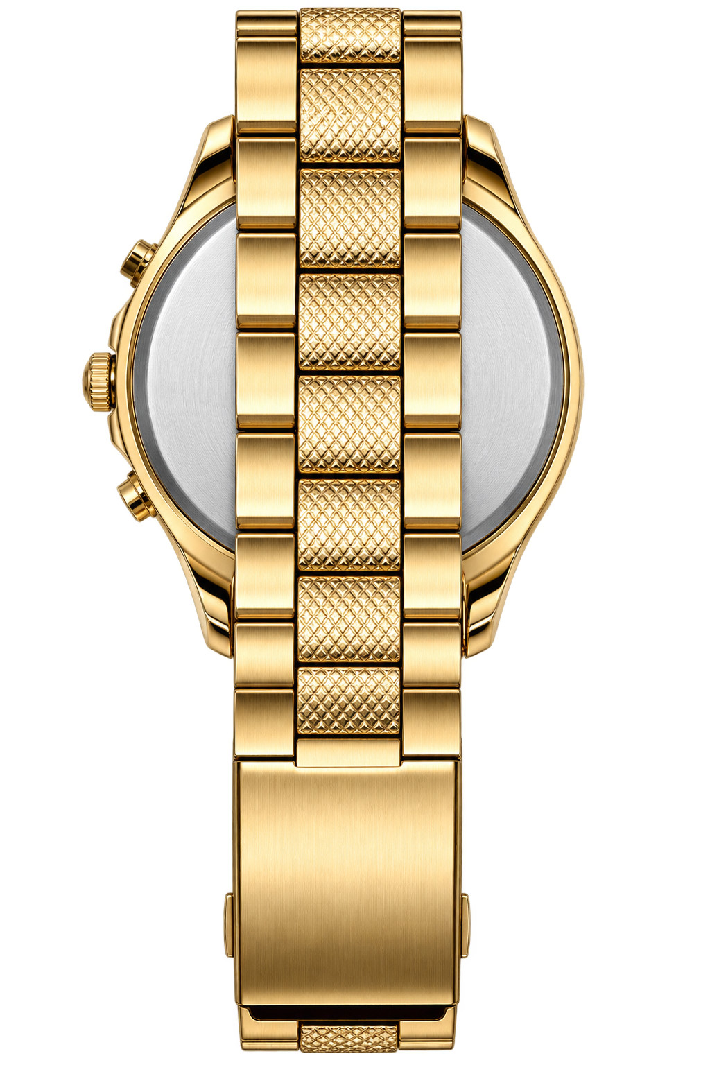Gold-Tone Men’s Chronograph-Style Watch
