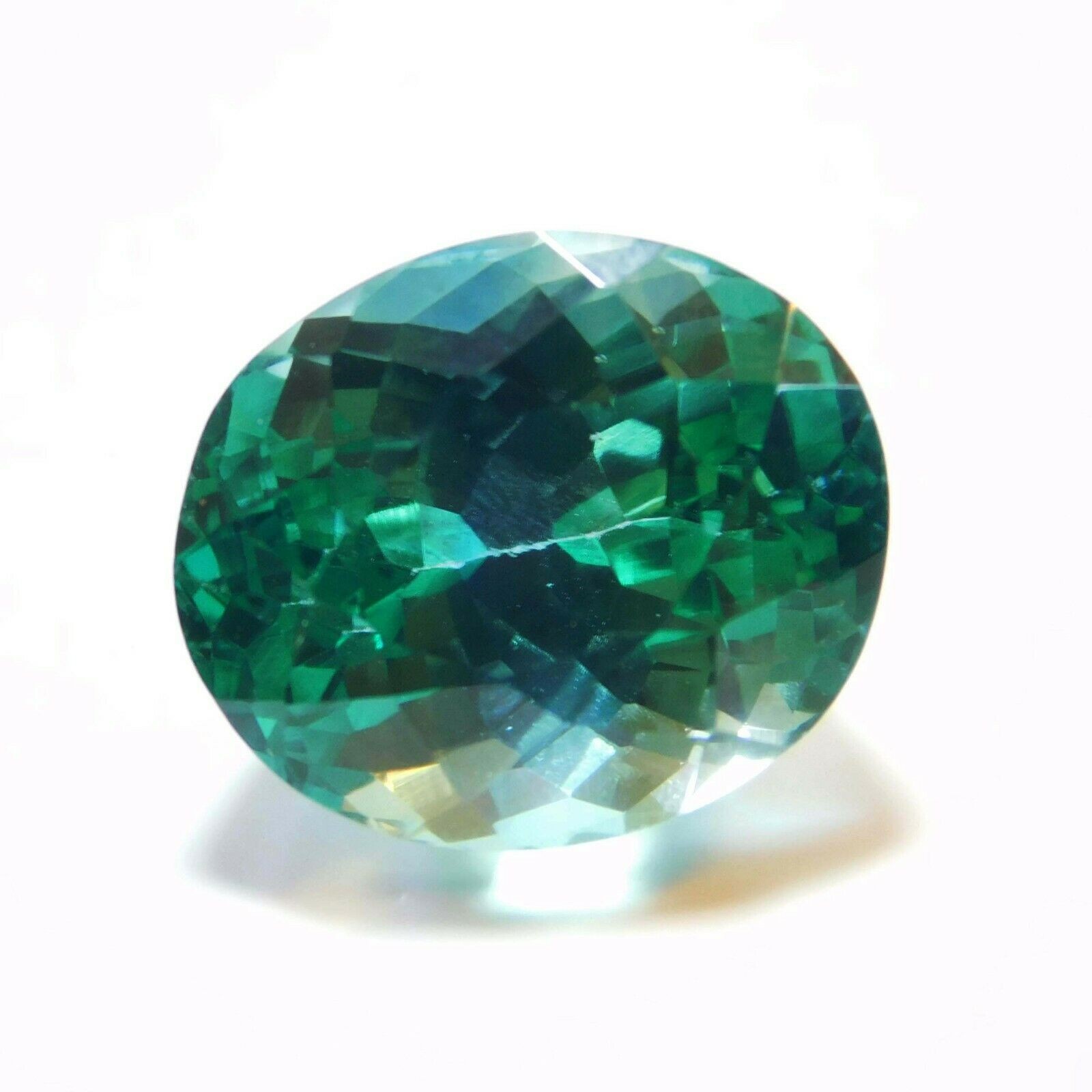 Green Copper 10.23 Ct Natural Certified Bearing Unheated Paraiba Rare Tourmaline