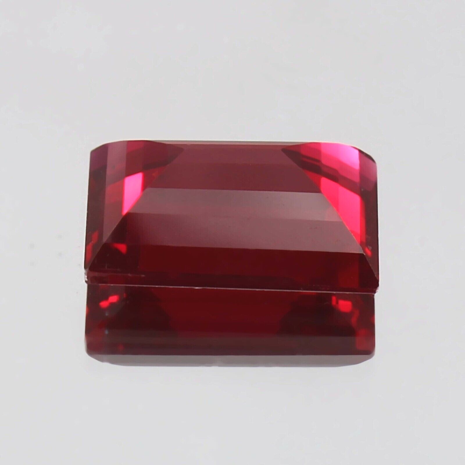 AAA Natural Flawless Myanmar Red Painite 6.60 Ct Emerald Cut Loose Gemstone