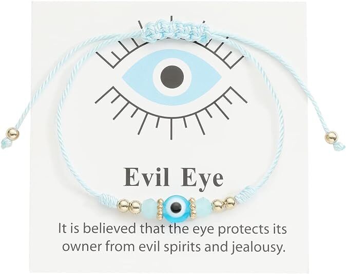 Colorful Evil Eye Bracelets Turkish Jewelry Lucky Protection Adjustable Bracelet