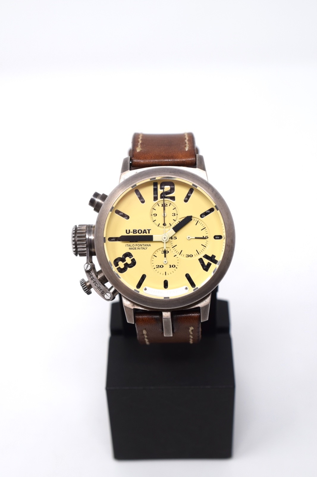 U-Boat Italo Fontana Sterling Silver 925 Chronograph 50mm 082/300