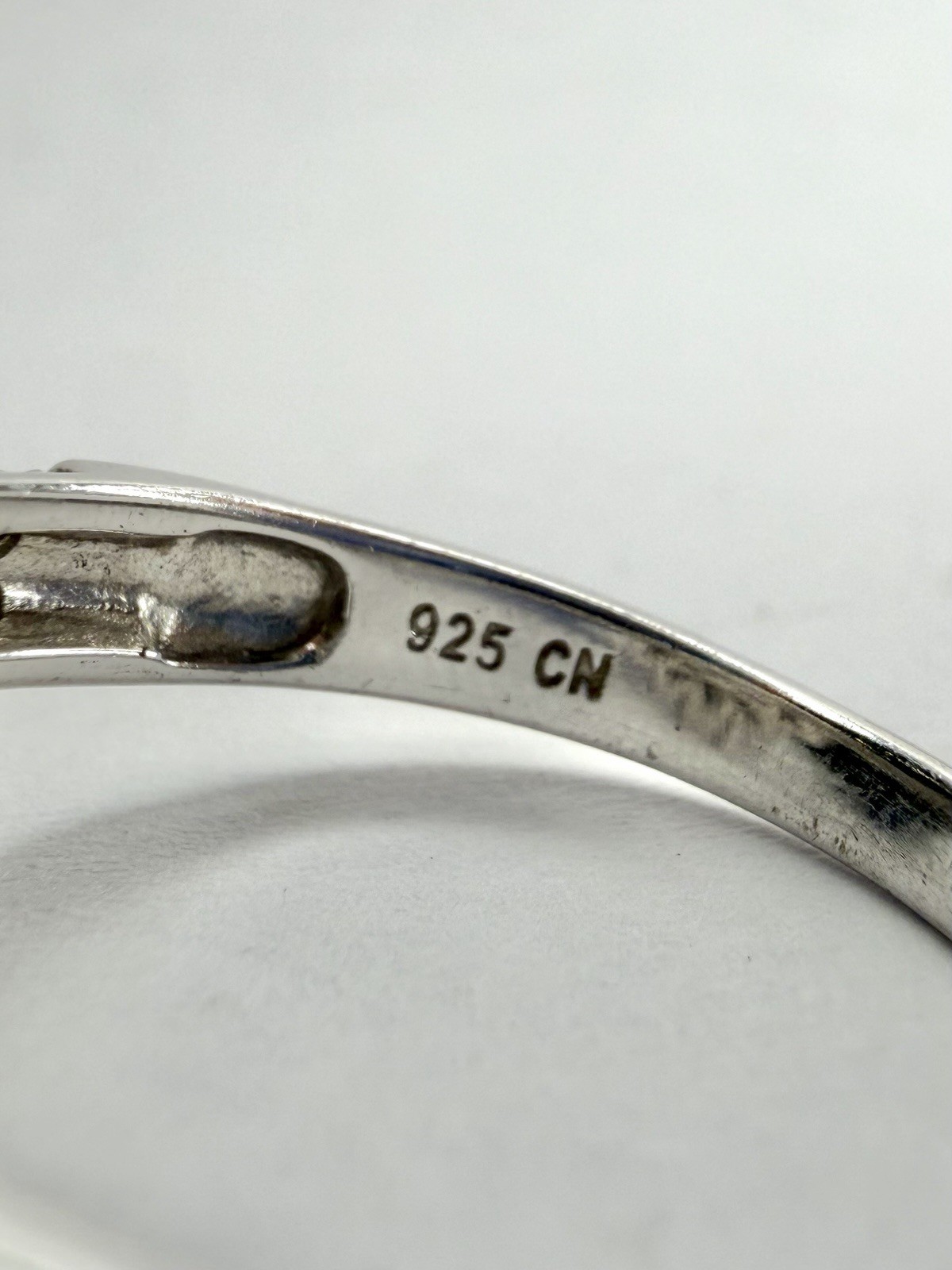 FZN Fuzion Creations Sterling Silver Statement Ring Sz 8