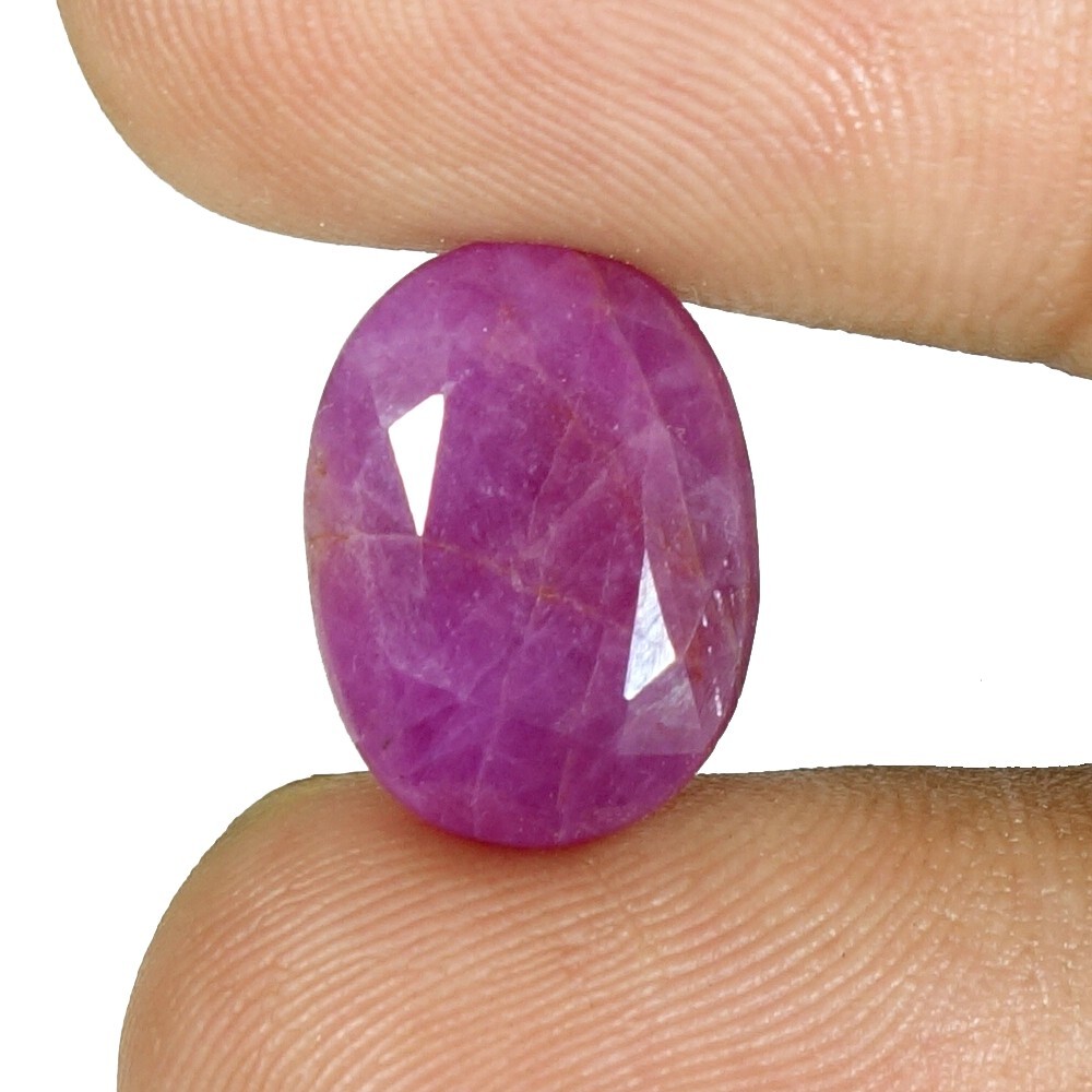 Alluring Radiant Cut Red Ruby A+ Quality Loose Gemstone 11.00 Cts Burmese Ruby