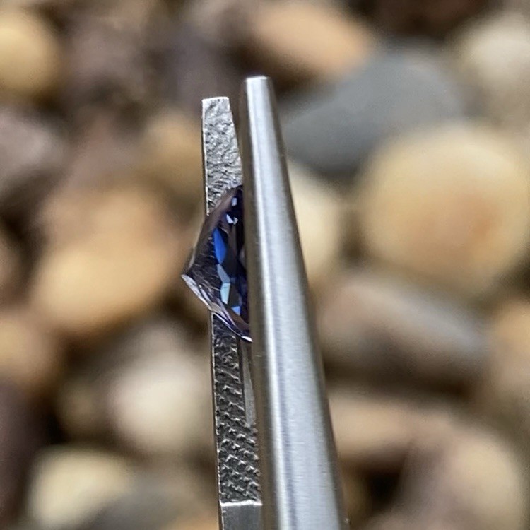 Ceylon No Heat Natural Purple sapphire 1.0ct from sri lanka loose gemstone