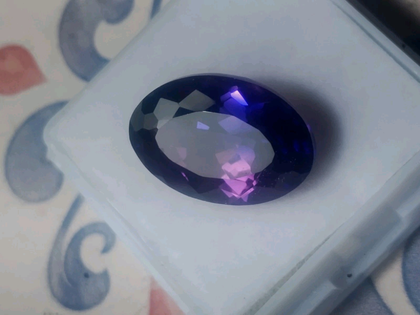 11.15CT Flawless Natural Purple Pink Sapphire Excellent Oval Cut 15.1×10.1×7.1mm