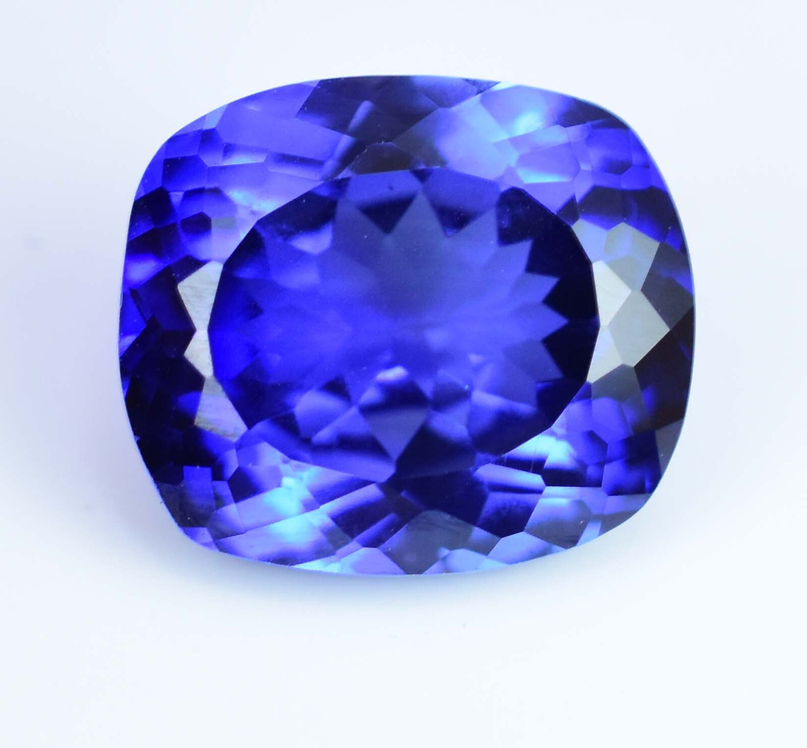 9.00 Ct Natural Blue Ceylon Sapphire AGL Certified Cushion Cut Flawless Gemstone