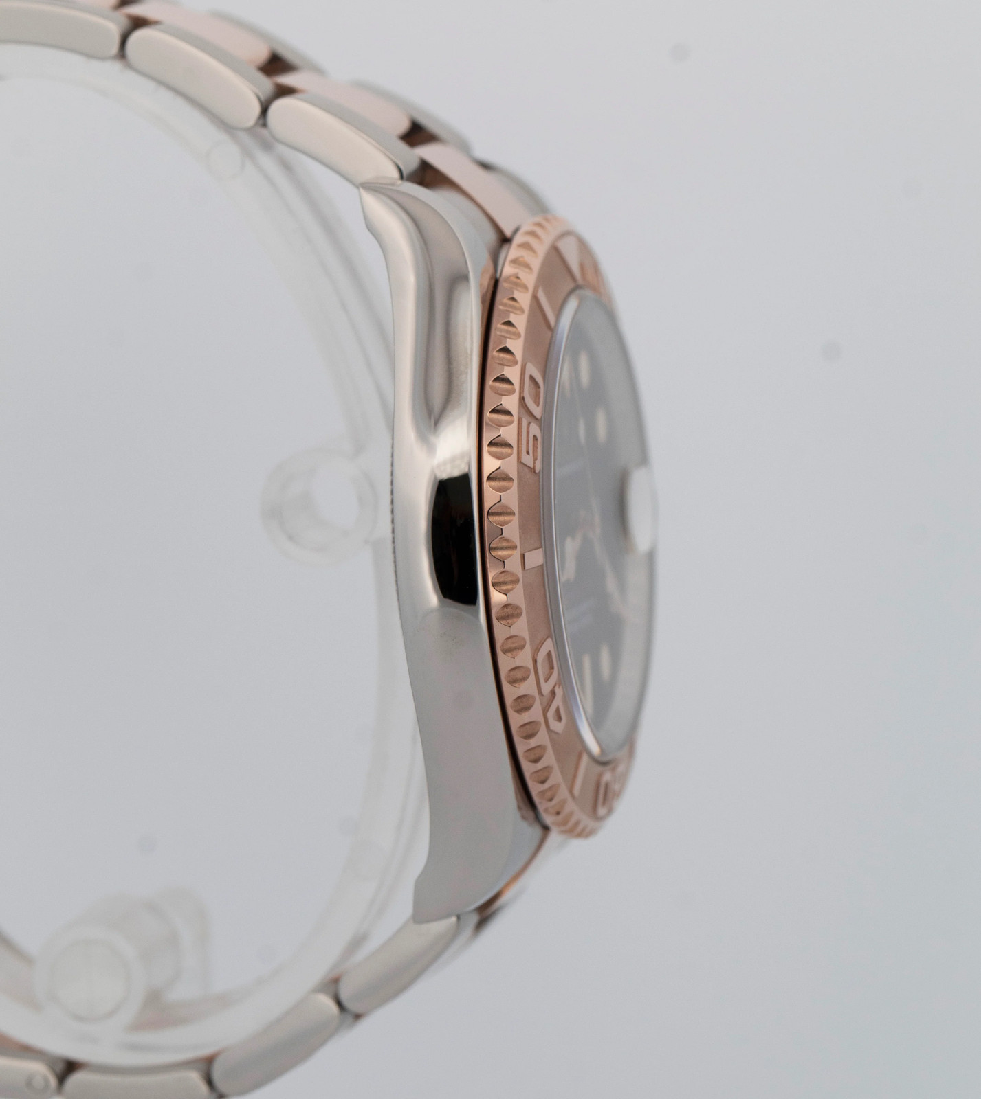 Rolex Yacht-Master BLACK Two-Tone 18K Rose Gold Steel 40mm 116621 Watch