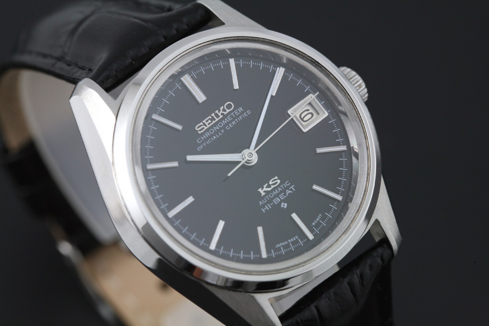Vintage King Seiko KS Chronometer 5625-7040 Hi Beat Automatic Men’s Date Watch