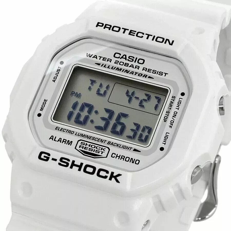 Casio G-Shock White Theme Special Color Model Watch DW-5600MW-7