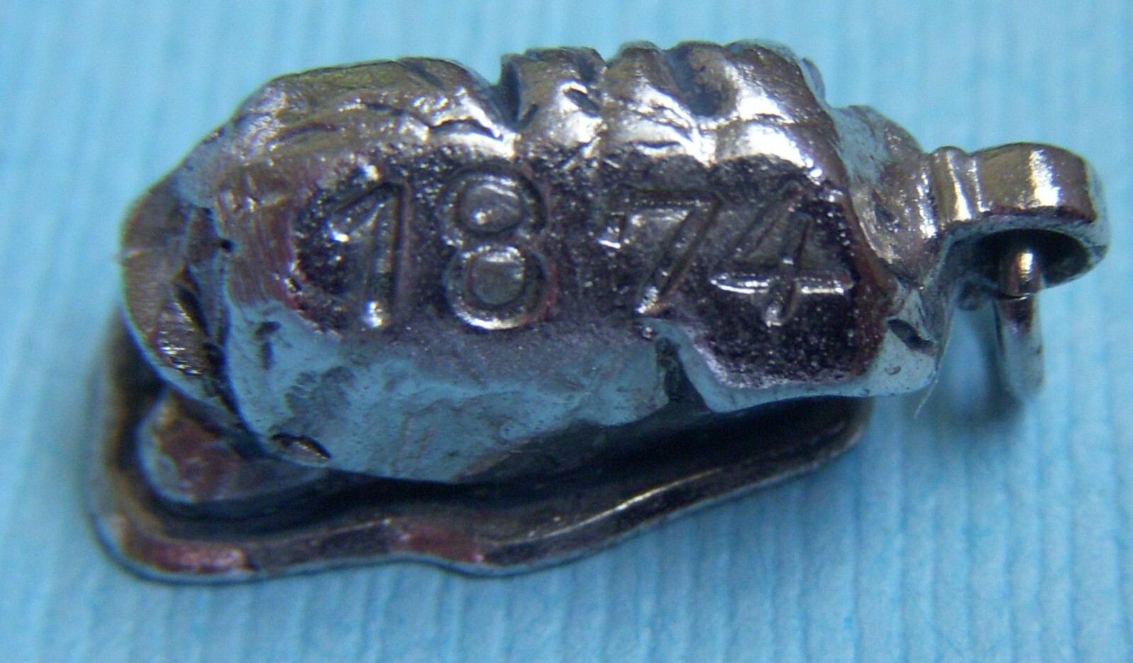 Vintage Kinney The Rock College of Wooster Ohio sterling charm
