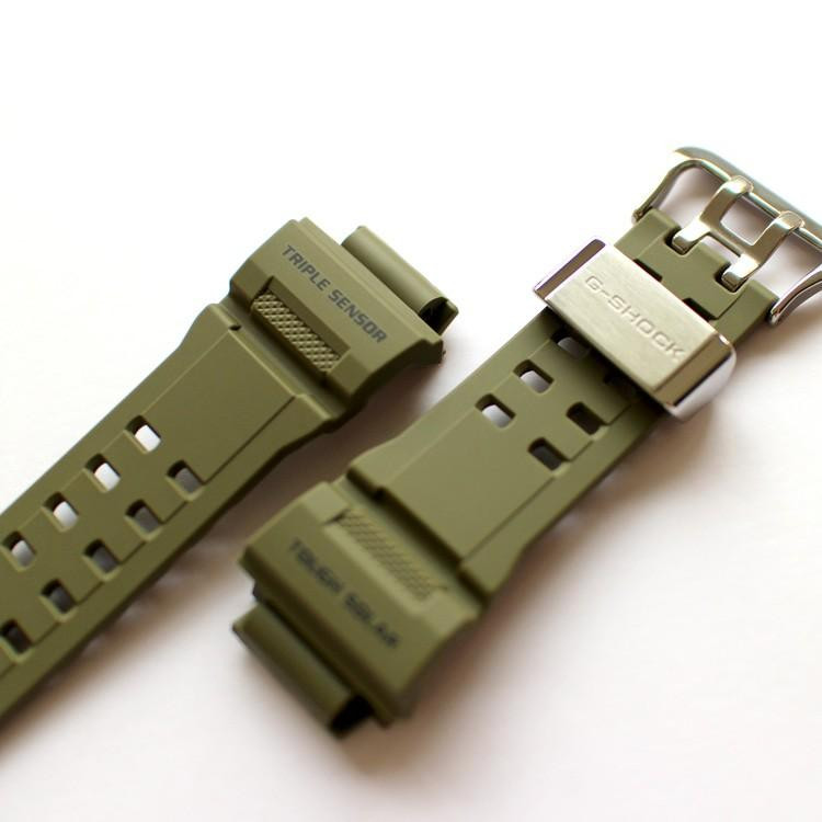 Casio G-Shock GW-9400-3 Rangeman Band 10455203 Urethane Strap Khaki Green
