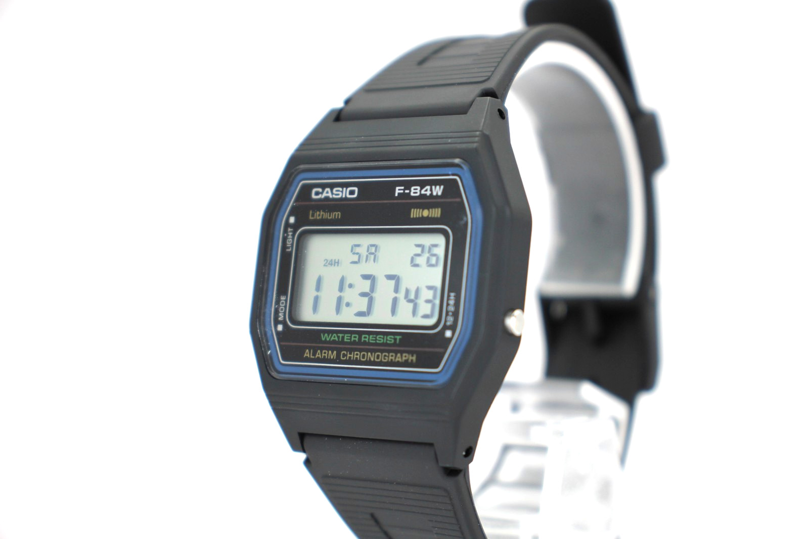 CASIO F-84W-1QJH Digital Watch Black Classic Retro Style Japan Import New