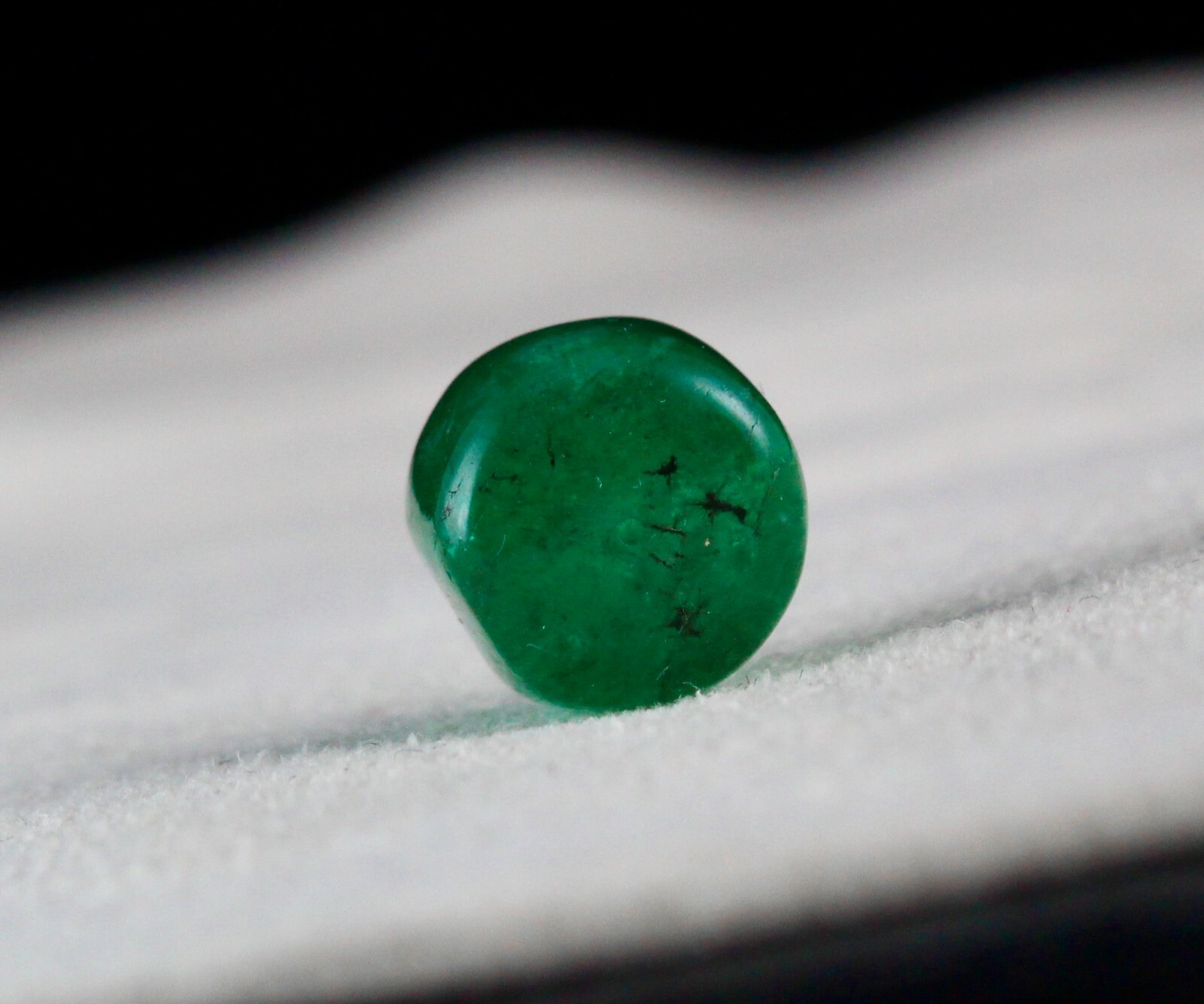 Certified Gtl 10mm Natural Emerald Bead Carat Weight 11.39ct Round Pendant