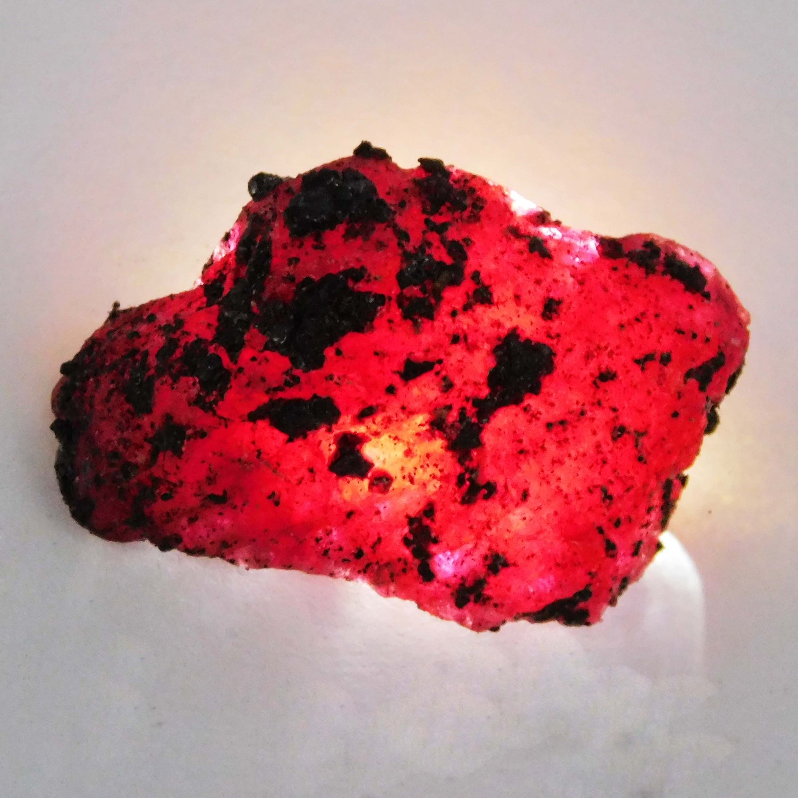 CERTIFIED 185 Ct Earth Mined Natural Red Ruby Huge Rough Loose Gemstone