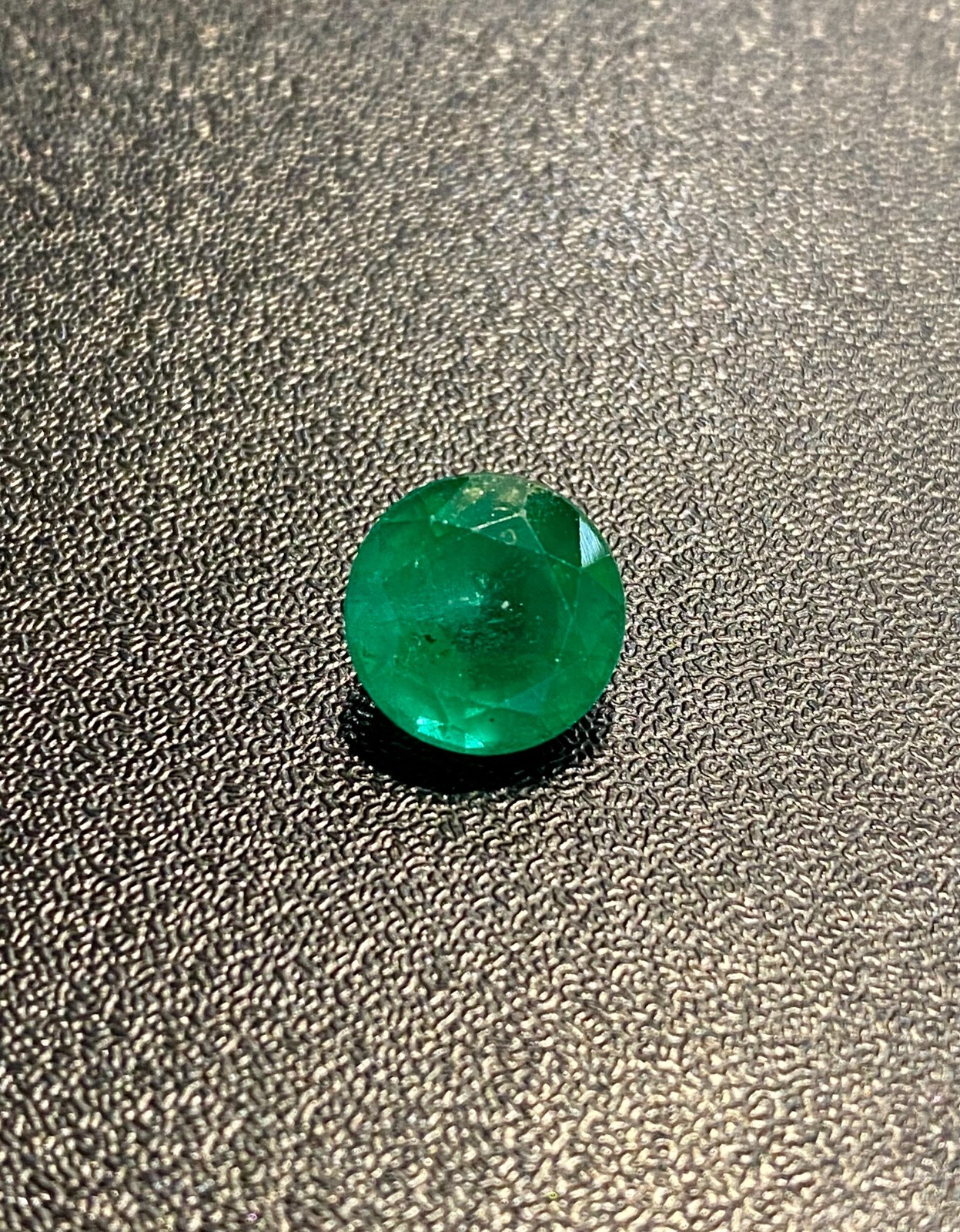 10.6MM Natural Round Emerald, Zambia origin, 4.95CTS, emerald for wedding ring.