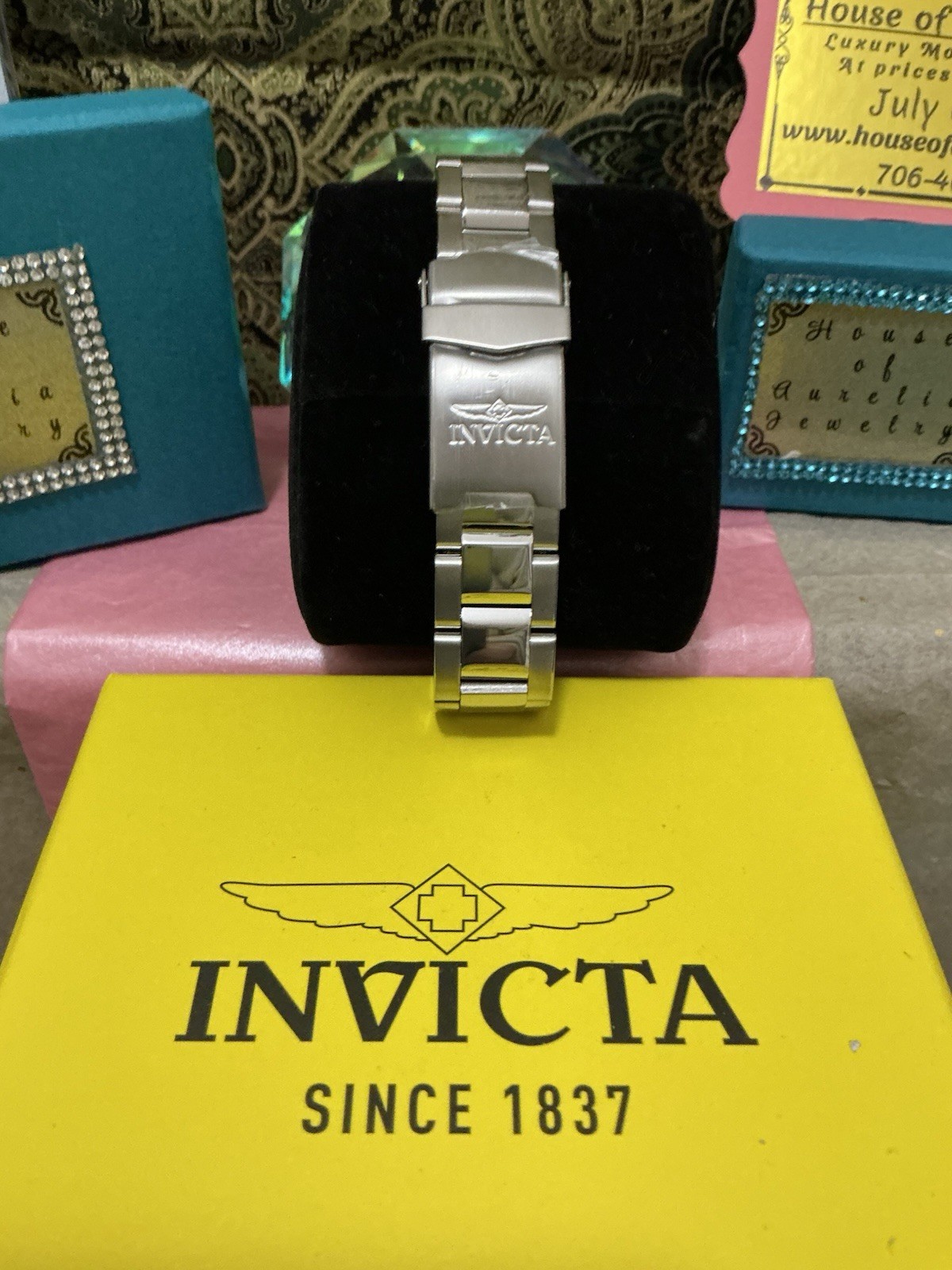 Invicta Angel Women’s Quartz Silver Dial Roman Numerals 200m Date Watch