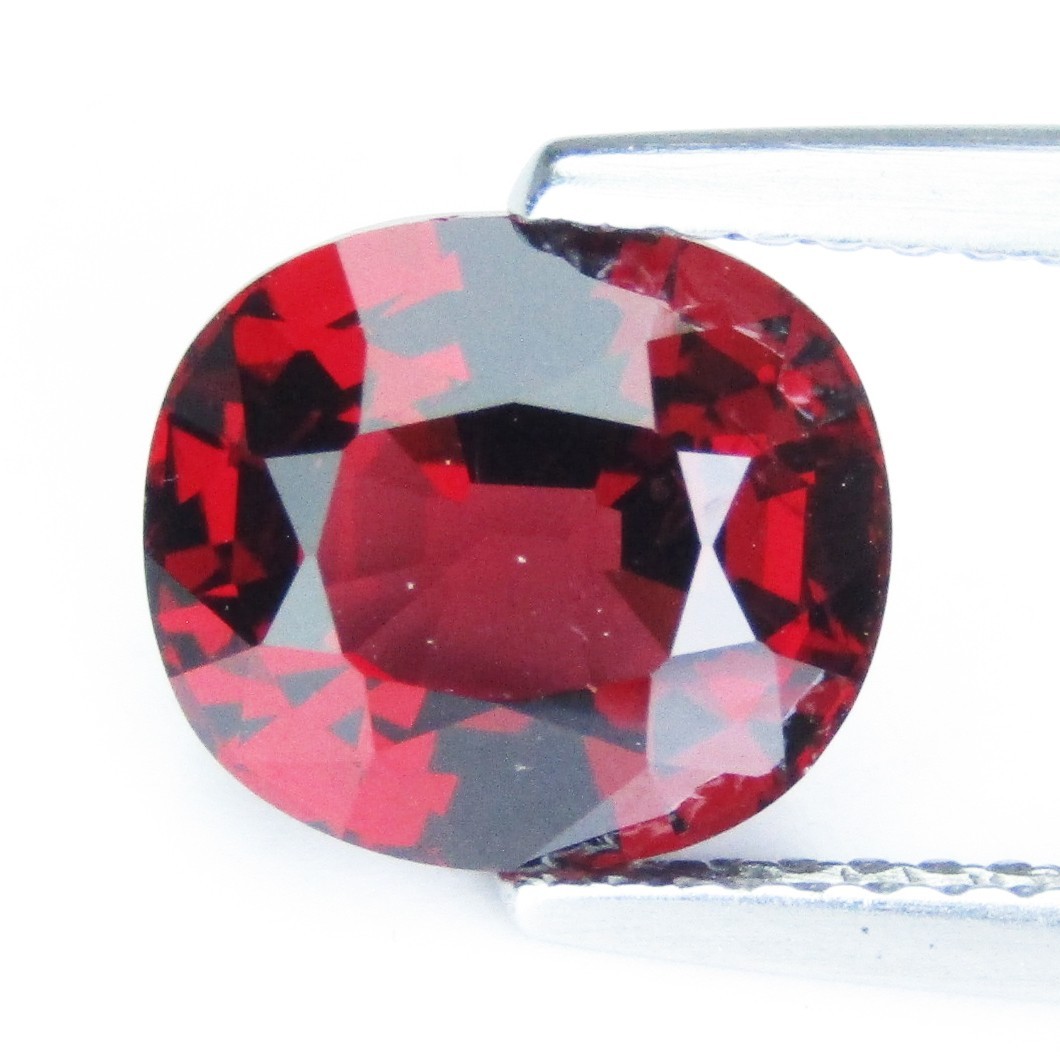 3.38Cts Ravishing Natural Pink Rhodolite Garnet 8.9×7.9×5.5mm Cushion Gemstone