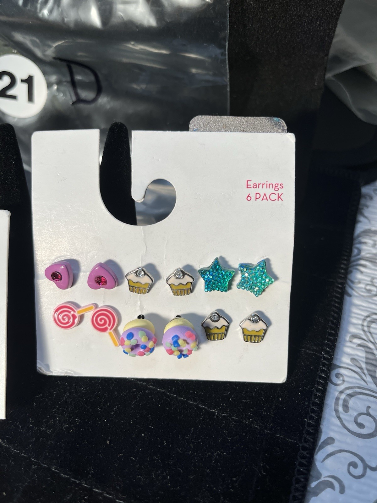 14 Pairs Of Stud Earrings