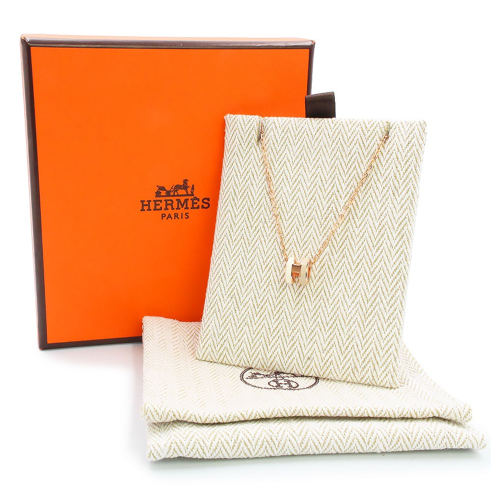 HERMES Pop H Mini Pop H Rocabar lacquered metal, Systeme Pendant / Necklace