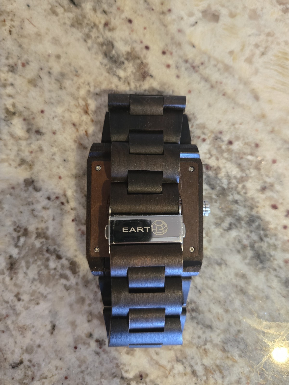 Earth Wood Men’s Dark Brown Rhizomes Watch Model EW1202 Retails For 150