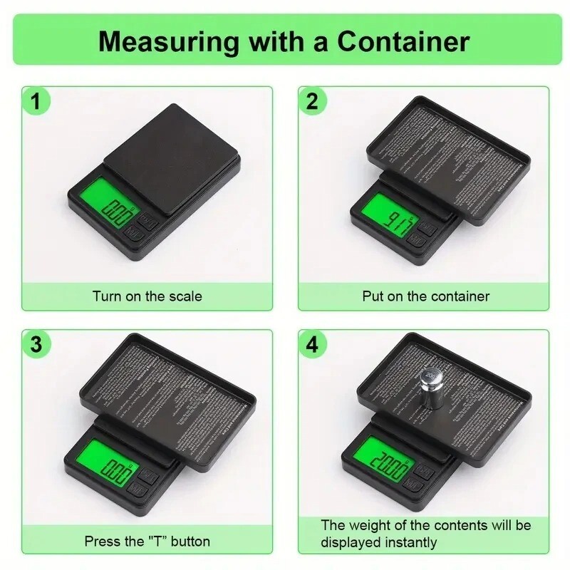 100/500g 0.01g mini digital scale high precision electronic pocket scale jewelry