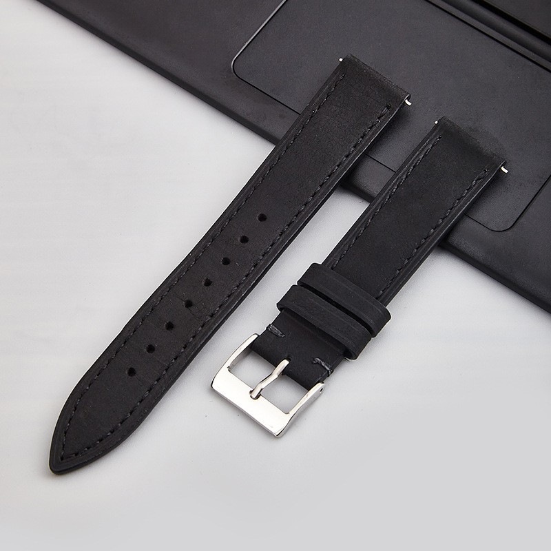 Vintage cowhide genuione leather watch straps mens band 18 19 20 21 22 24mm