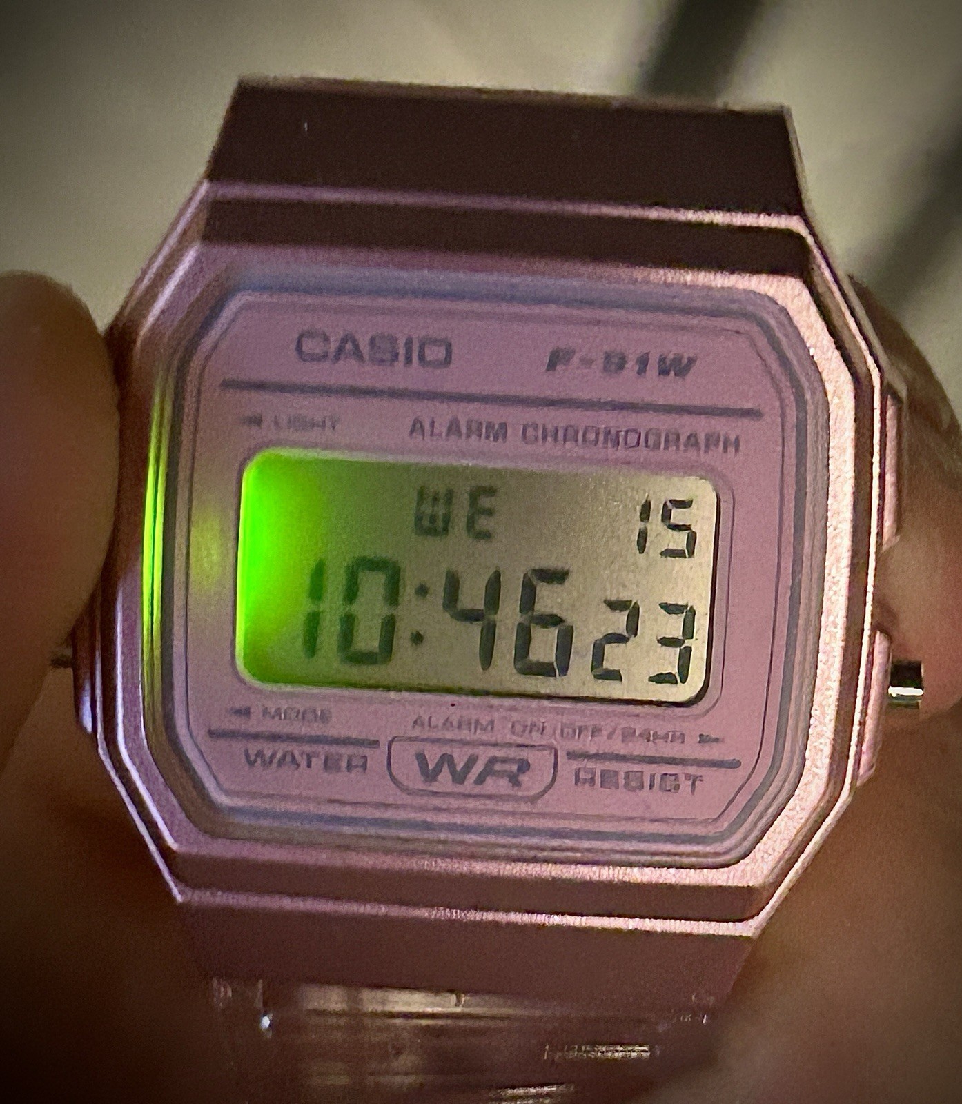 Casio F-91WS-4JH JDM Pink F-91W BNIB Japan Model Box Papers Complete