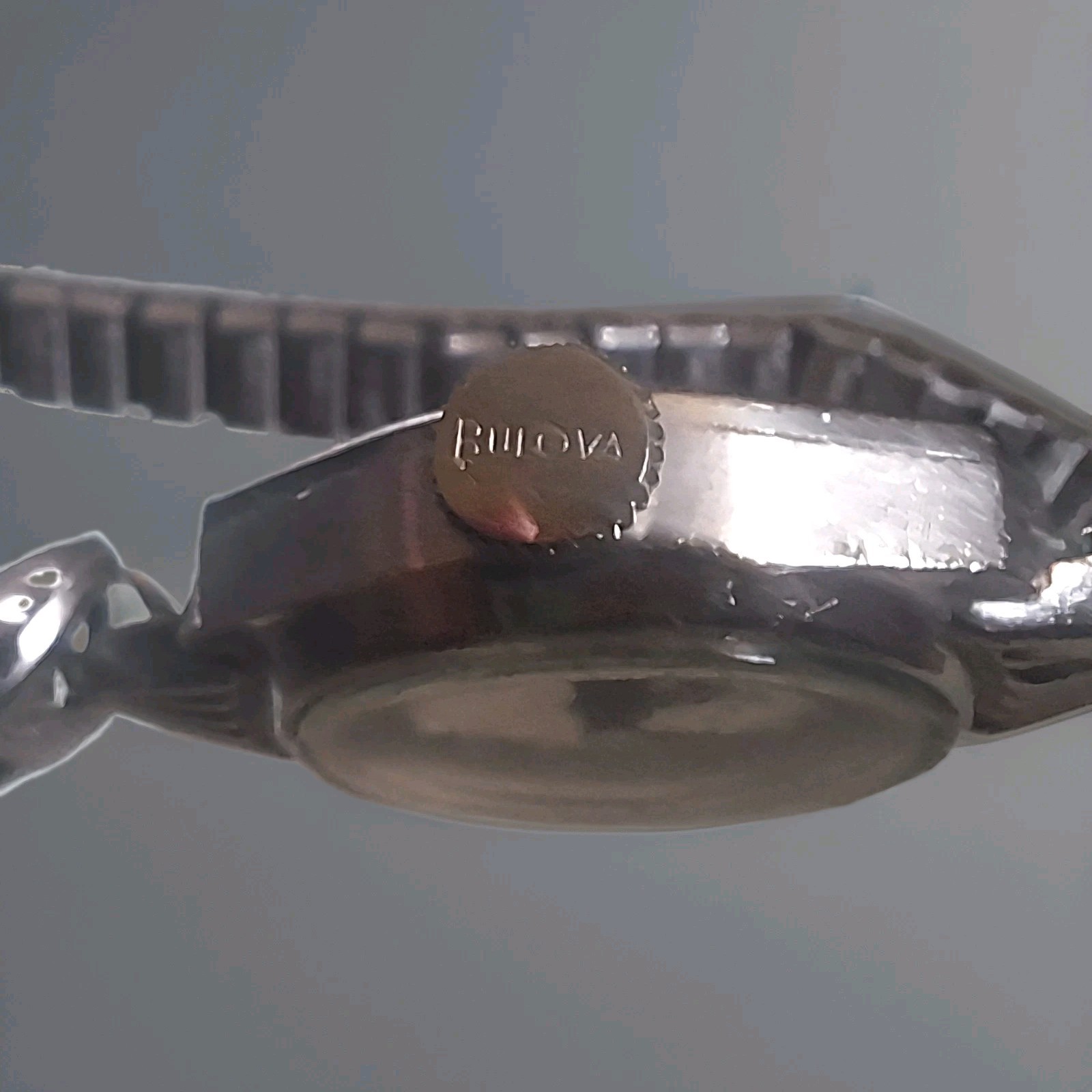 Vintage 1968 Bulova Ladies 10K RGP Watch 6CL 17J Fan Lugs Speidel Band RUNNING